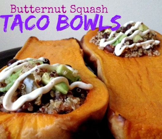 Butternut Squash Taco Bowls
